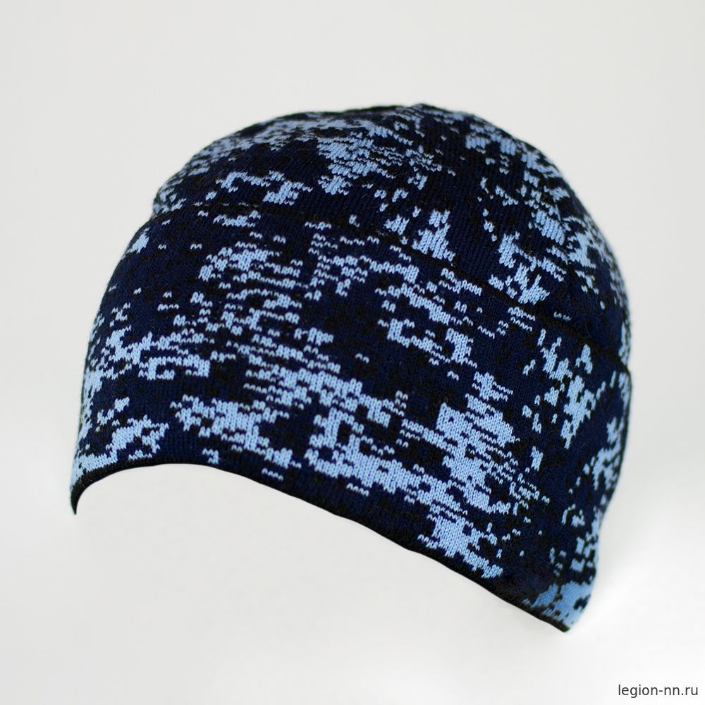 шапка синяя цифра, изображение 1