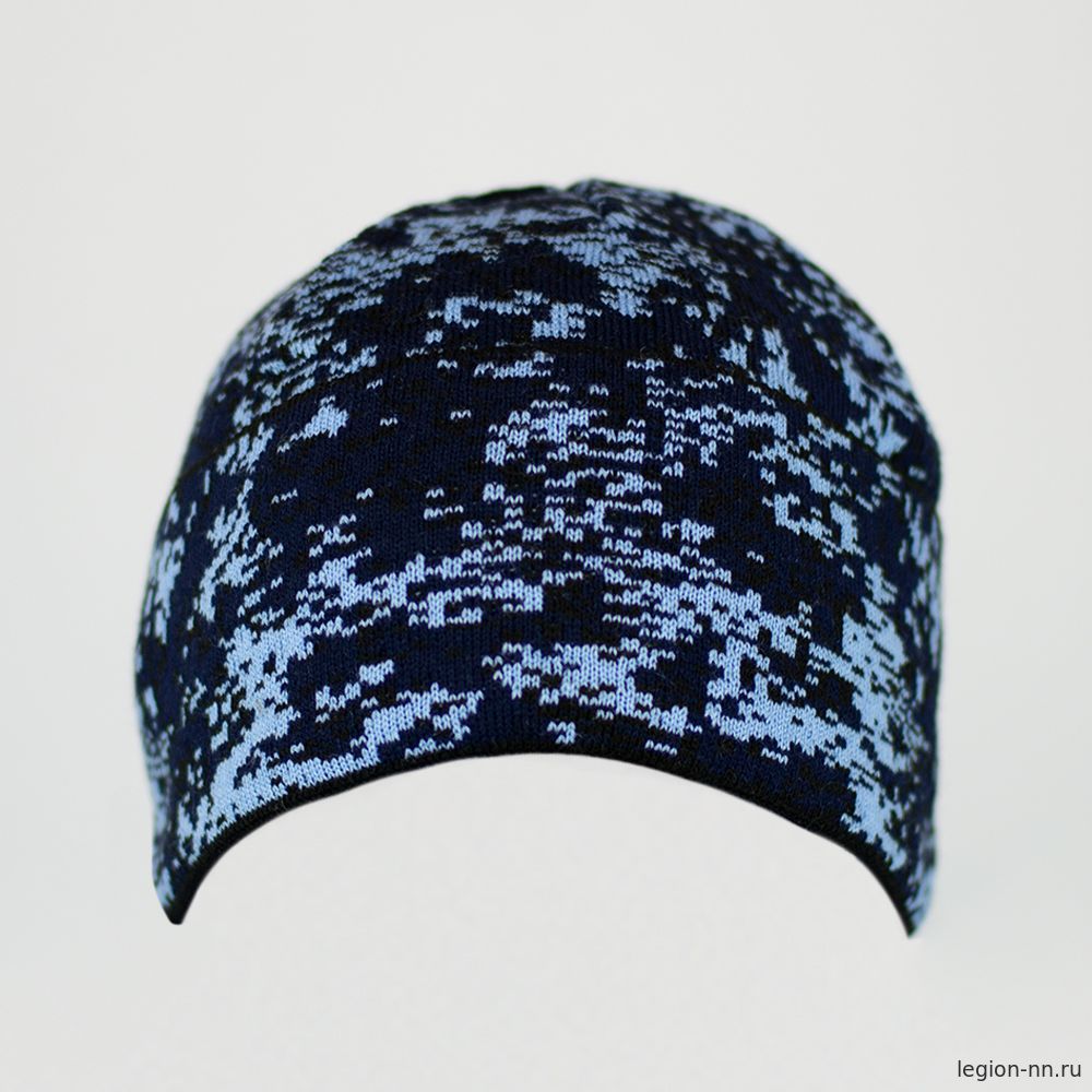 шапка синяя цифра, изображение 2