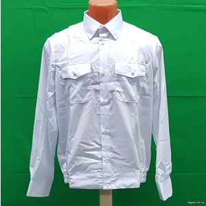 Рубашка Мужская белая длинный рукав, изображение 1