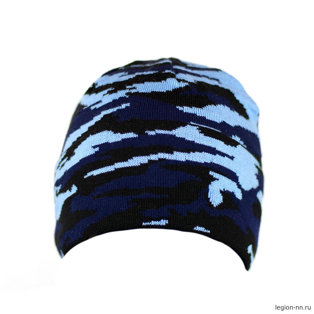 шапка кмф синий, изображение 2