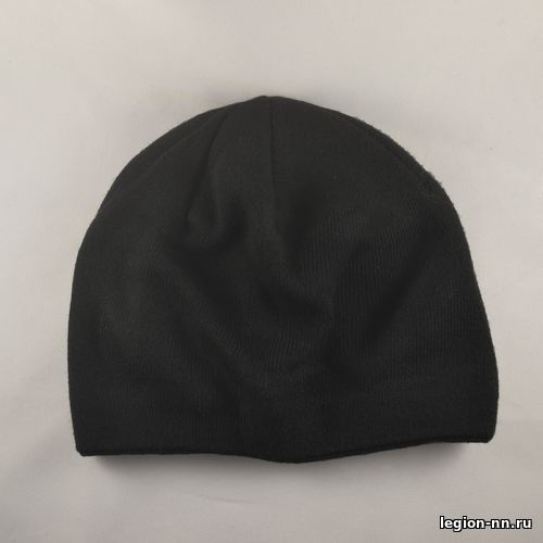 шапка чёрная