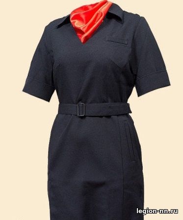 Платье Полиция короткий рукав тк. габардин (облегчённая)