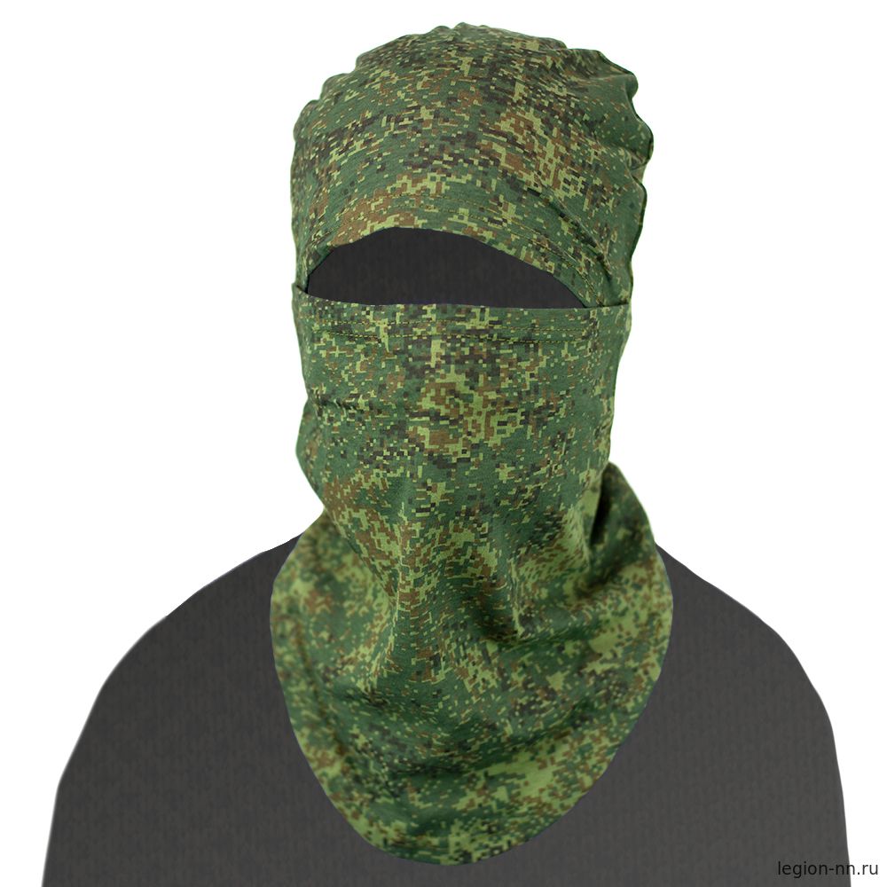 Маска-балаклава х/б (цв. цифра), изображение 1
