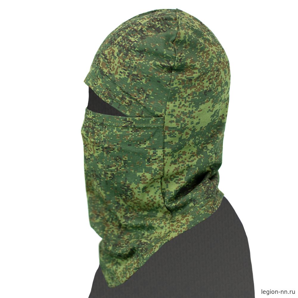 Маска-балаклава х/б (цв. цифра), изображение 2