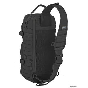 Рюкзак тактический однолямочный 0280 цв. чёрный, изображение 2