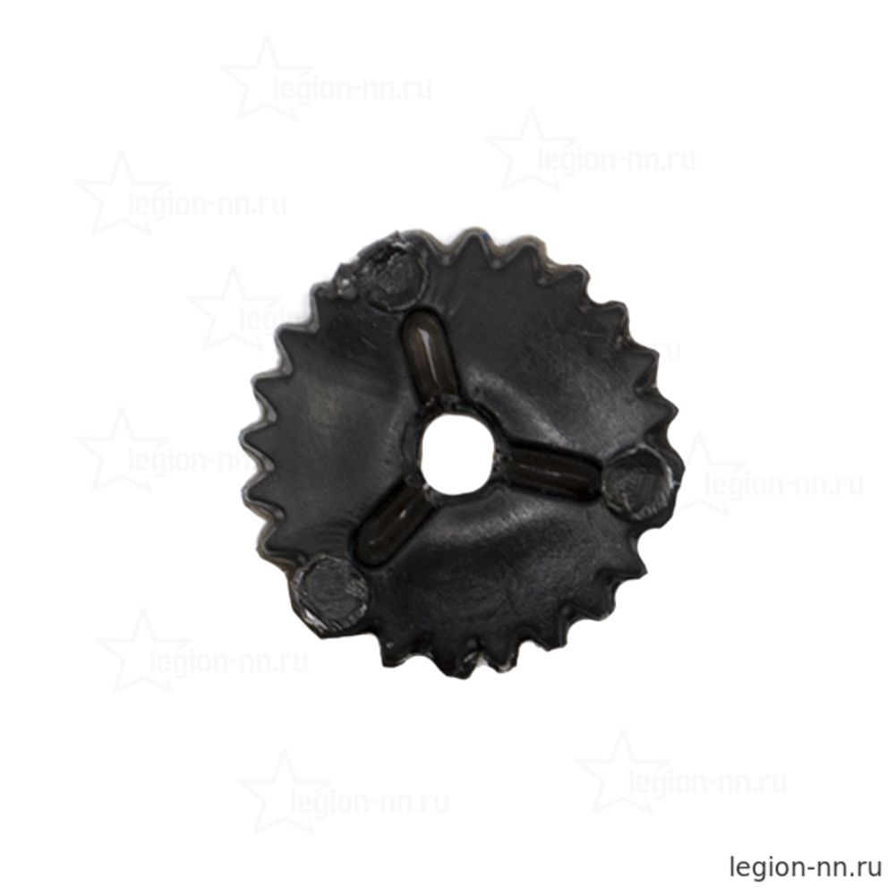 Эмблема петличная пластиковая ФСИН черная, изображение 2