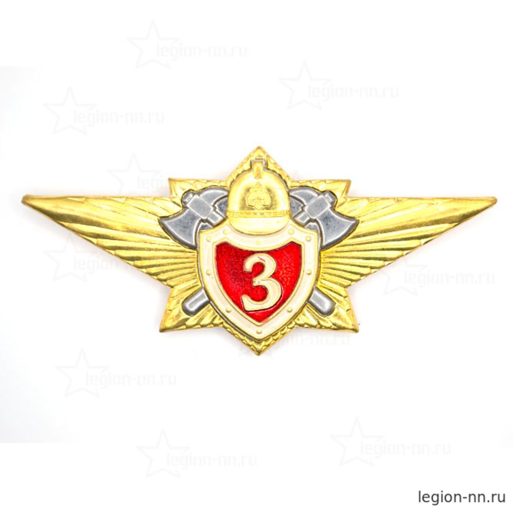 Знак классности МЧС (Специалист 3 класса), изображение 1