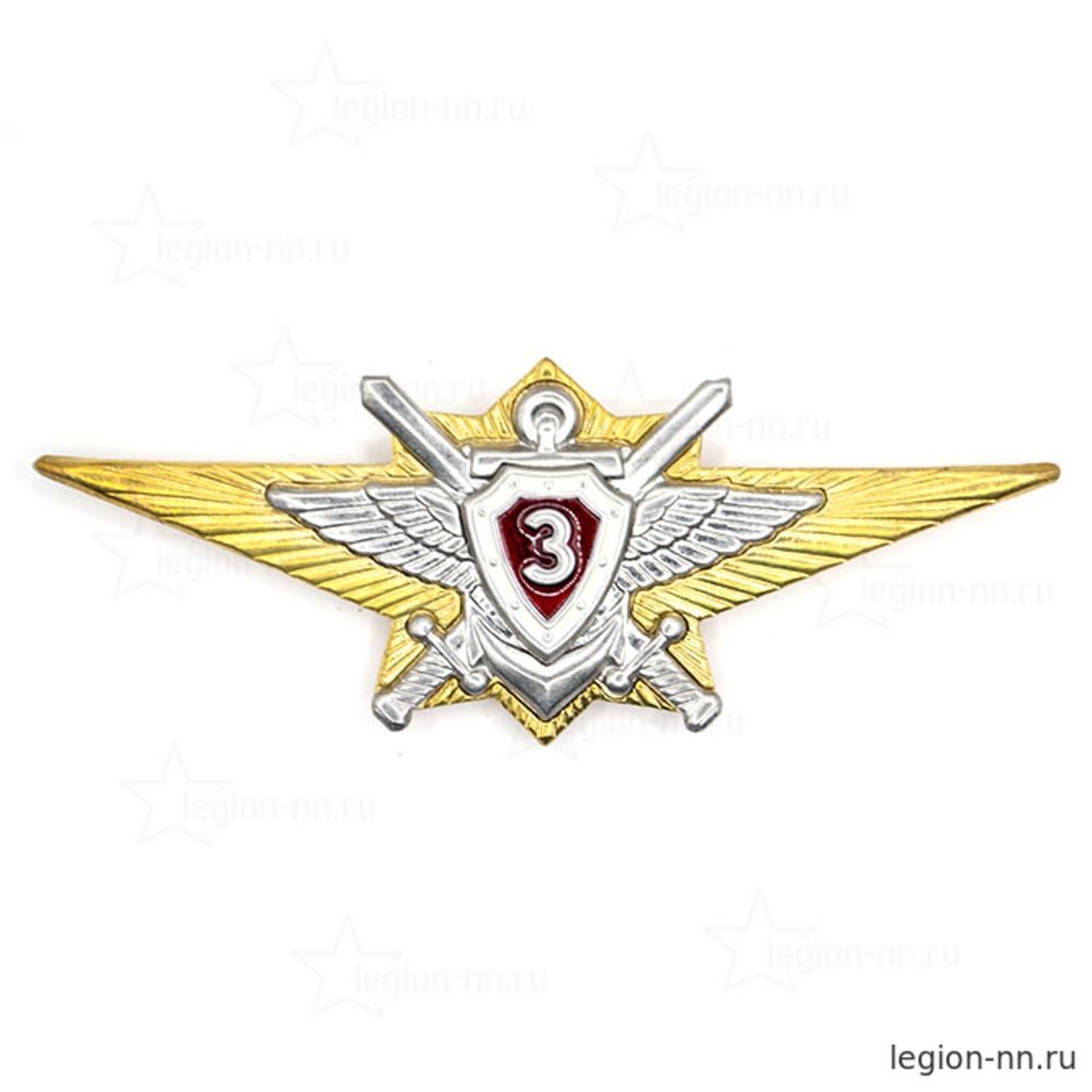 Знак Классность Росгвардия (Специалист 3 класса), изображение 1