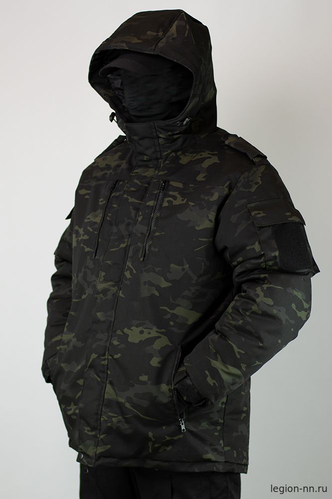 Куртка Гвардия (цв. черный мультикам)