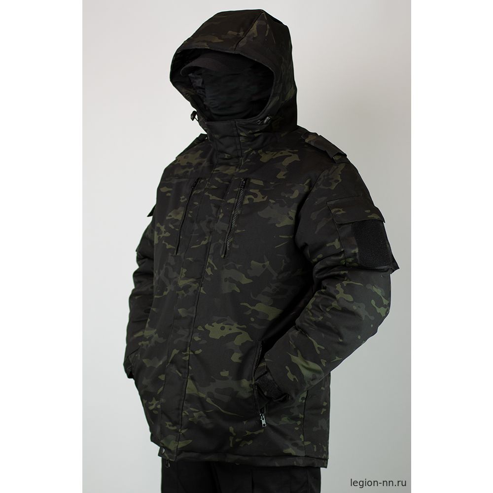 Куртка Гвардия (цв. черный мультикам), изображение 1