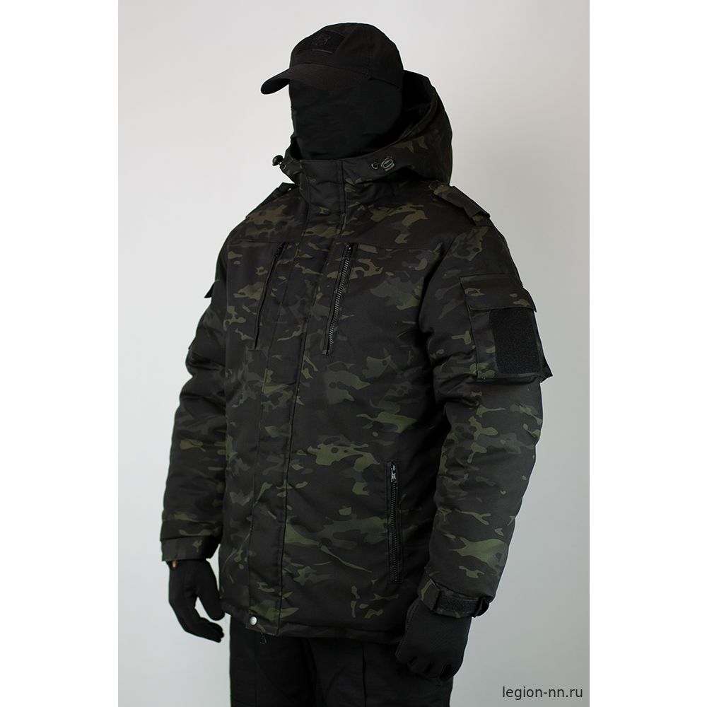 Куртка Гвардия (цв. черный мультикам), изображение 2