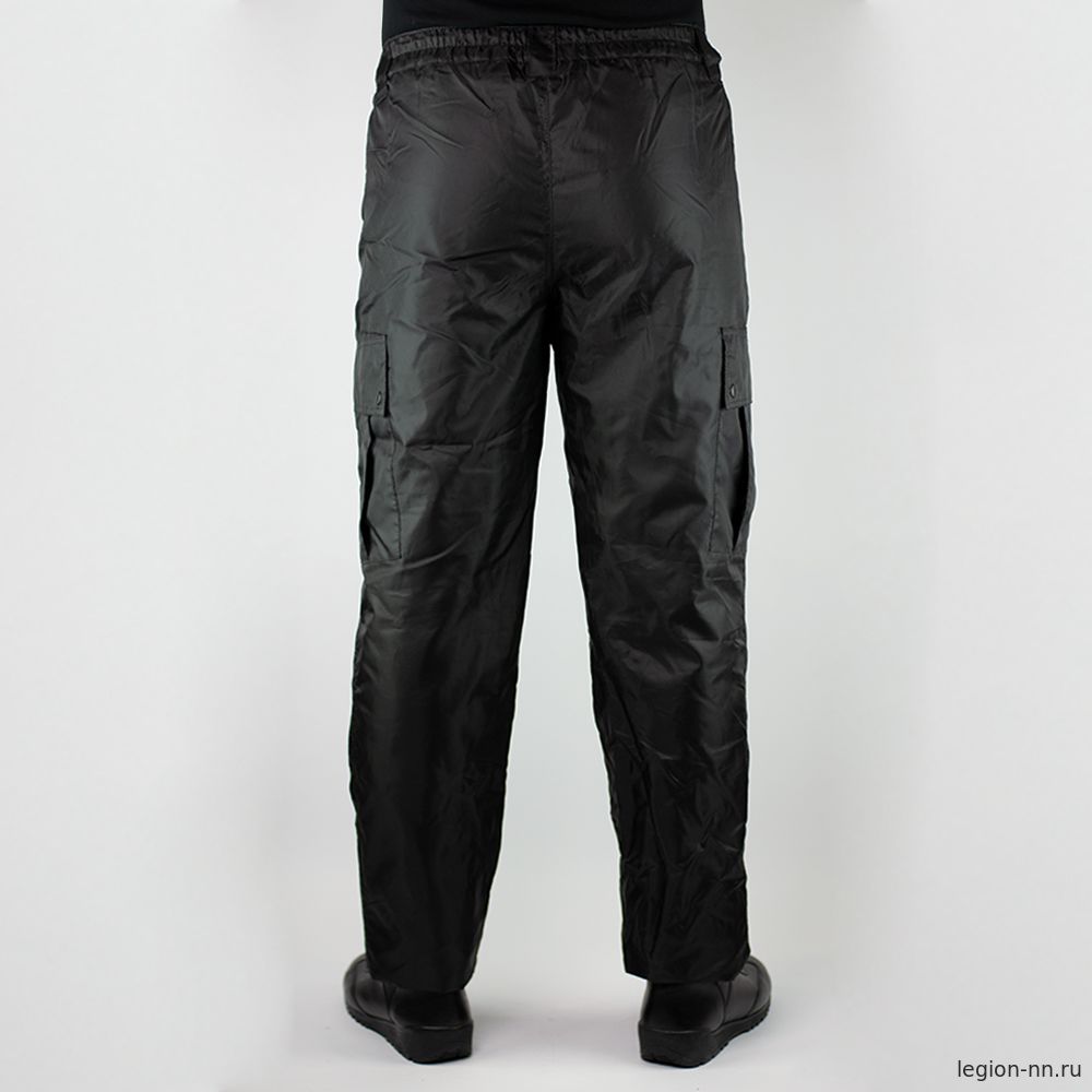 Флисовые брюки (цв. черный), изображение 2