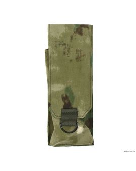 Тактический вертикальный подсумок МОЛЛЕ под магазин АК (цв. мох), изображение 3