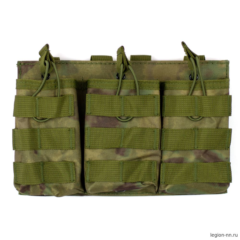 Подсумок открытый 3 магазина (цв. мох), изображение 1