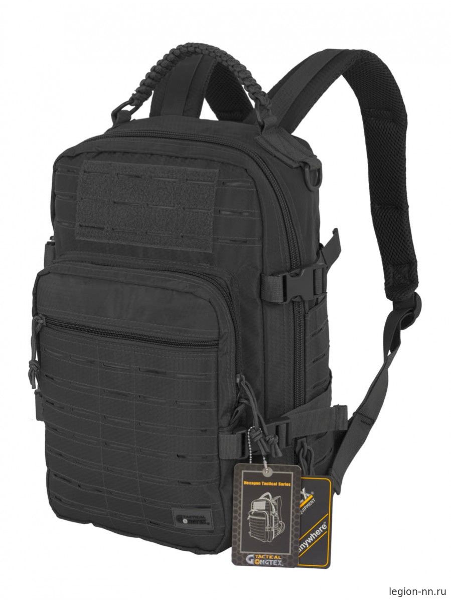 Рюкзак Тактический, GONGTEX18 литров, арт 0411, цвет Черный